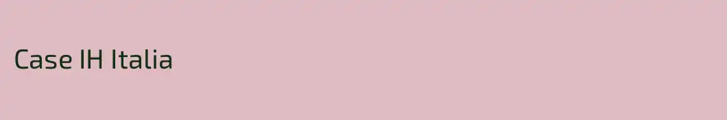 Case IH Italia